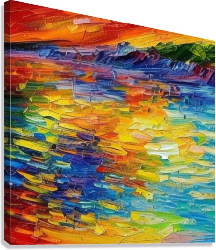 The Coast Canvas Print