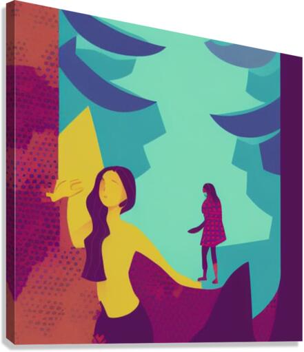 Liberated Canvas Print
