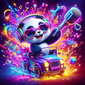 Splashes of Vibes - Cute Panda Riffs.