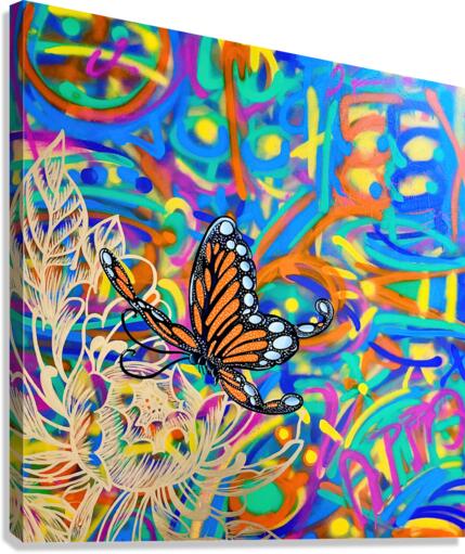 Pimp my Butterfly Canvas Print