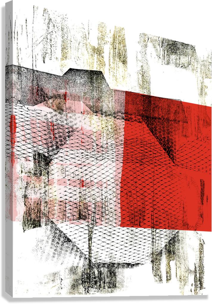 Mesa Red Canvas Print