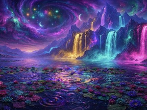 ‘Harmonic Convergence’ Digital Art Print