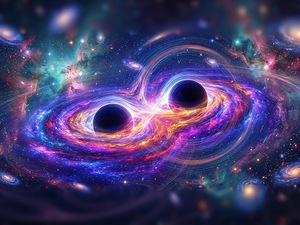 ‘The Binary Singularity’ Digital Art Print