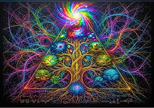 ‘Mathematical DNA of Reality Collection: The Initiator 1’ Digital Art