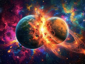 ‘Collision of Perspectives’ Digital Art