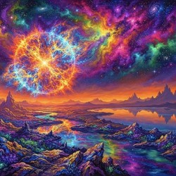‘The Radiant Singularity’ Digital Art
