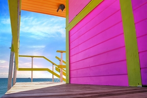 Color Inside the Lines - Pink - Miami Beach