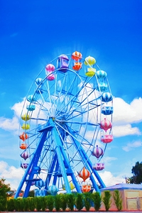 In the Clouds - Old Town Ferris Wheel