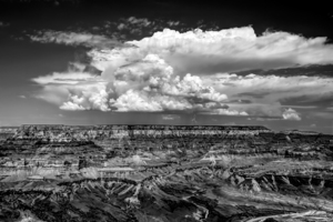 Storm on the Desert - Grand Canyon