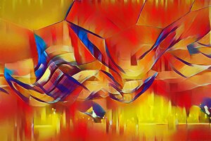 Sun Shine - Abstract