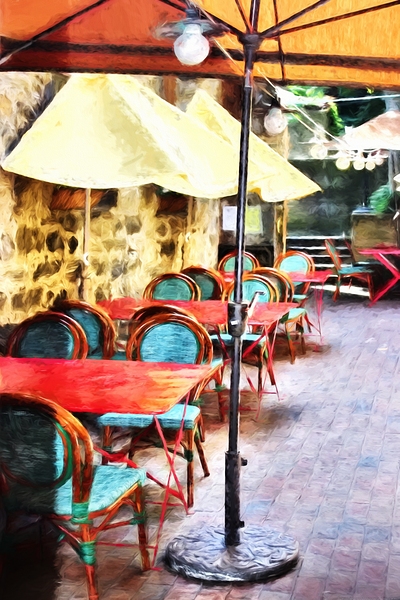 Cafe des Reveries by Chrystyne Novack