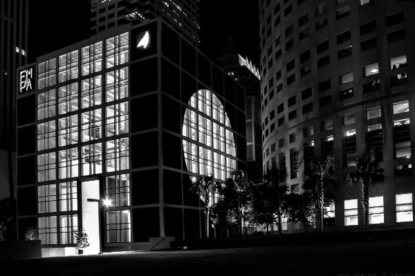 Light Box - Downtown Tampa by Chrystyne Novack