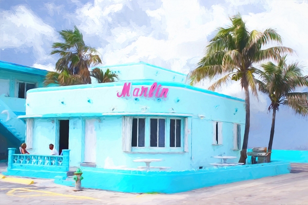 Marlin Hotel - Hollywood Beachside by Chrystyne Novack