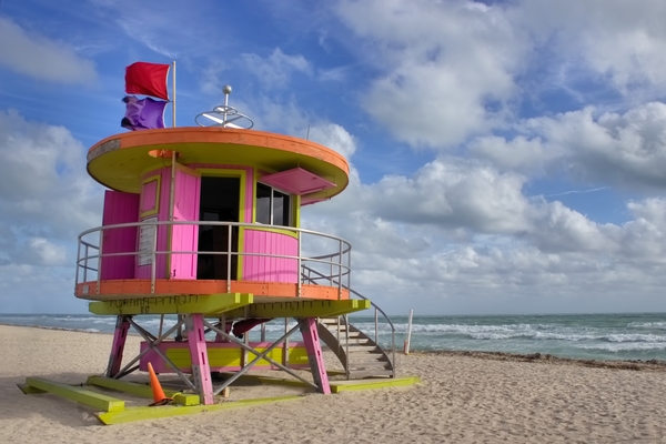 Outta This World South Beach Station by Chrystyne Novack