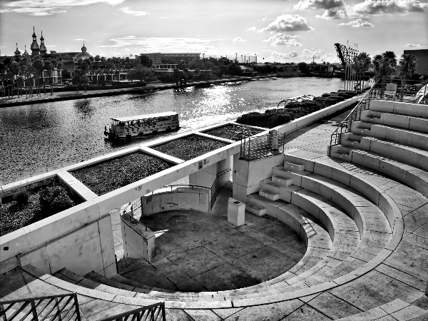 Passages - Kiley Garden Amphitheater by Chrystyne Novack
