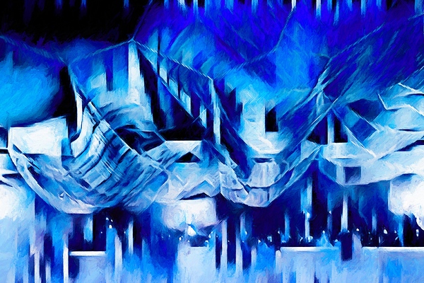 Star Shine - Abstract Print