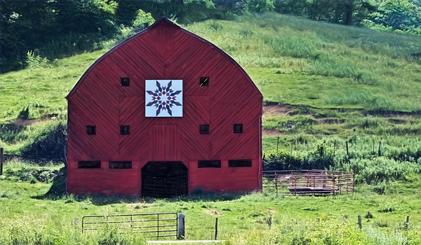 Summer Sun - North Carolina Quilt Trail by Chrystyne Novack