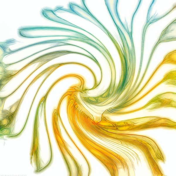 Zephyr Mystique - Abstract by Chrystyne Novack