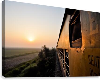 Quetta - Karachi Train Canvas Print
