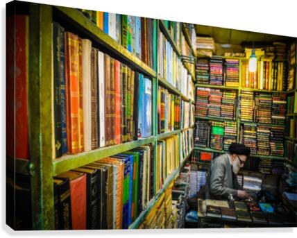 Tabriz Bookshop Canvas Print