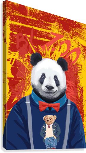 pnda print Canvas Print