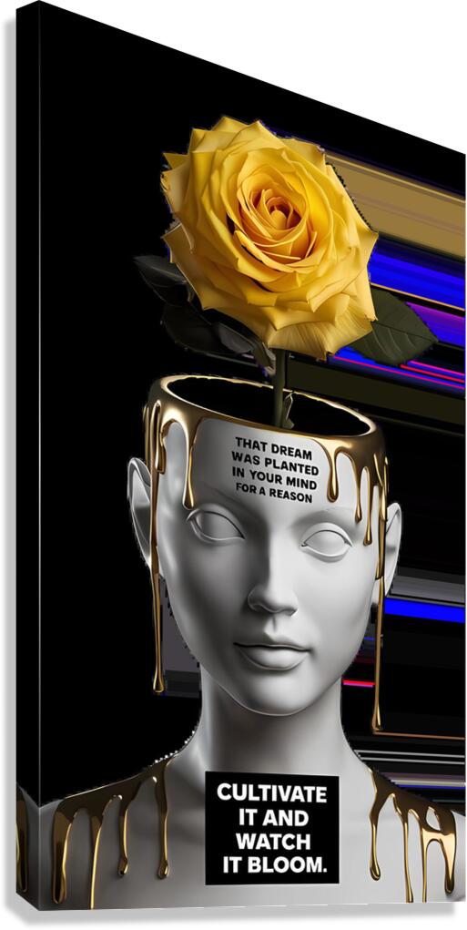 a striking and thought provoking photograph of a Canvas Print