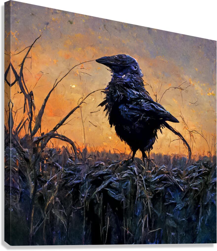 Crow Canvas Print