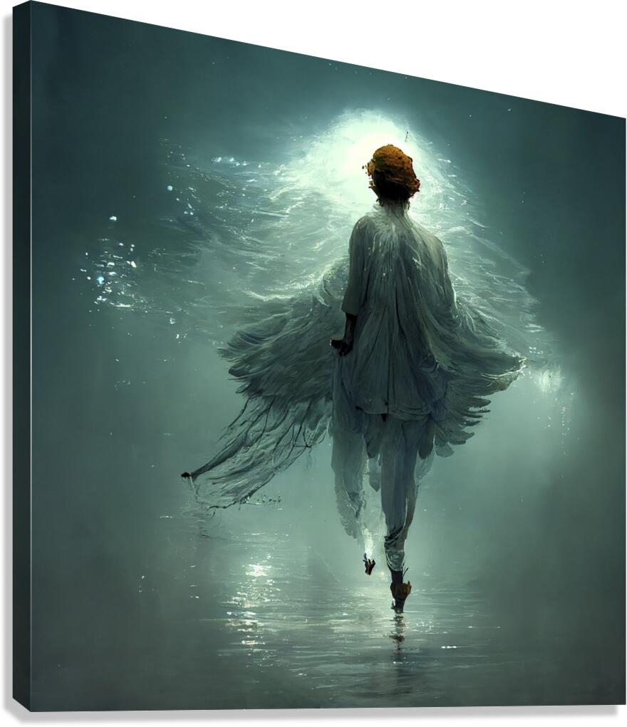 Dancing Angel Canvas Print