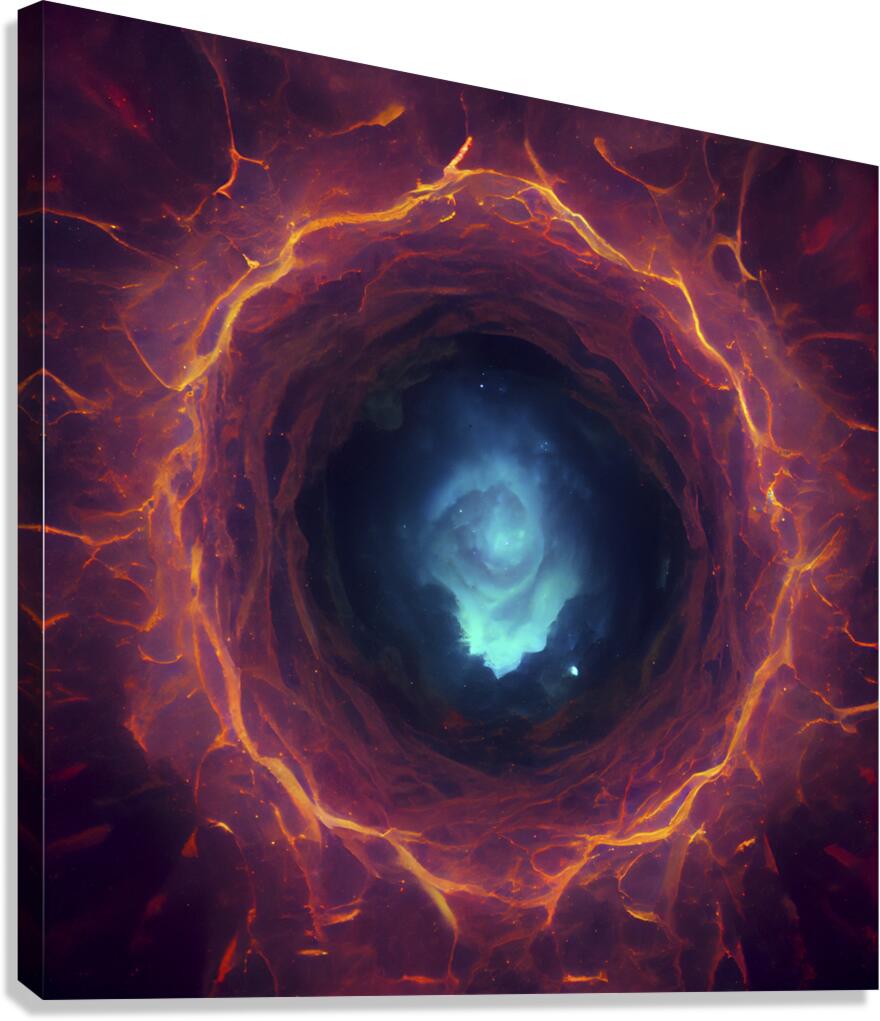 Inside the Nebula Canvas Print