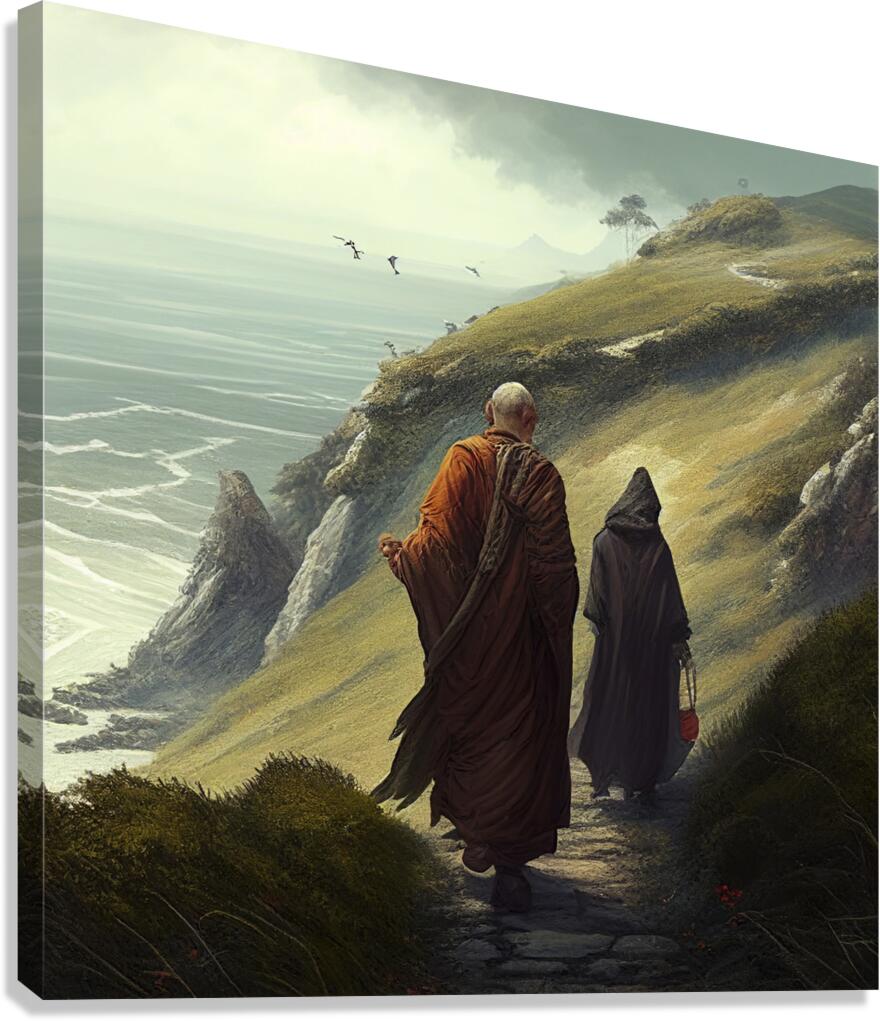 Cliff Walk Canvas Print