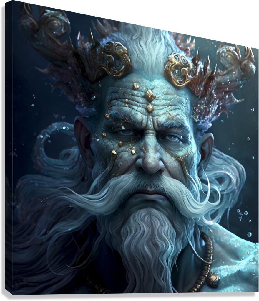 Posidon Canvas Print