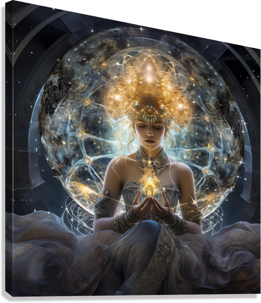Etherial Awareness Canvas Print
