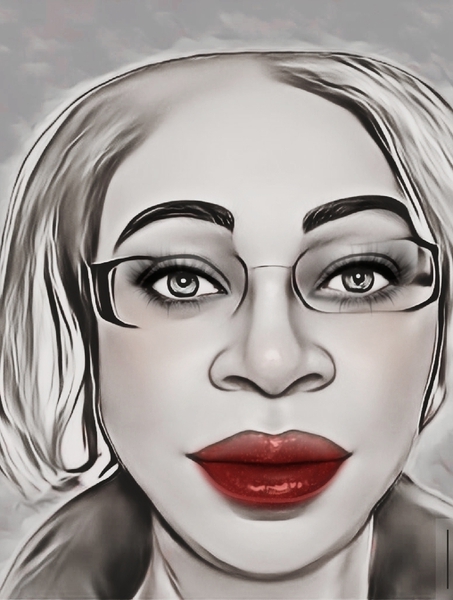 Woman portrait. by Divine Kanza