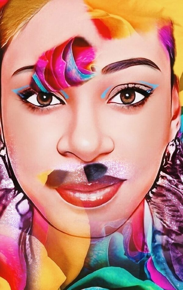 Portrait woman. by Divine Kanza