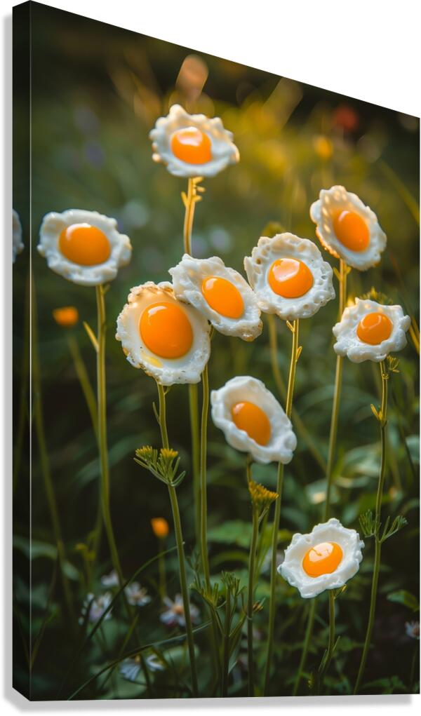 Sunny Side Up Garden Canvas Print