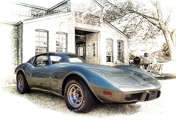1976 Corvette Stingray by Susan Tregoning