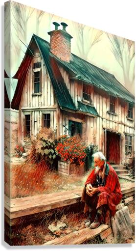 War Shadows Canvas Print