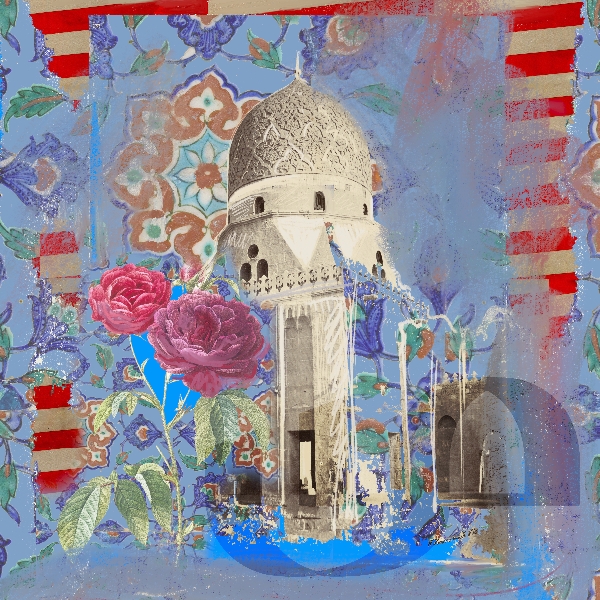 Egyptian Architectural Grandeur  Print