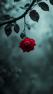 rad flowers in forests 