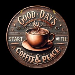 Coffee mug plate