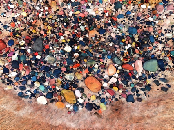 Madelines Rocks Print