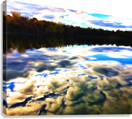 Sky Water Canvas Print