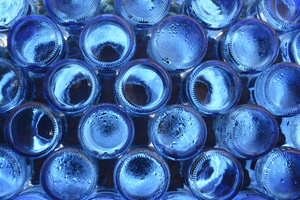 Blue Bottles.