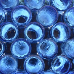 Blue Bottles.