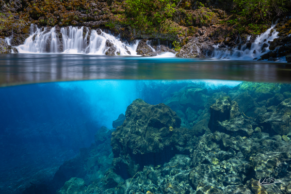 Blue Pool Immersion Print