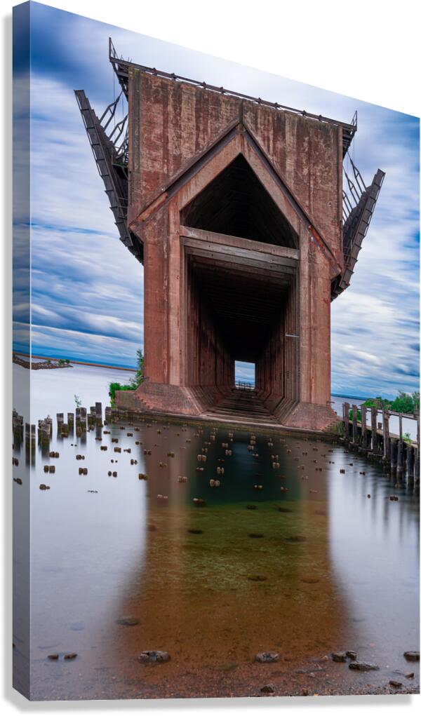 Ore Dock Canvas Print