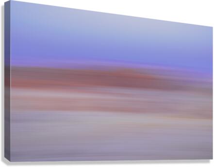 Desert Sunset Impression Canvas Print