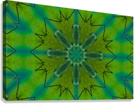 Green Immersion Canvas Print