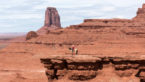 Monument Valley Overlook by Rhammes