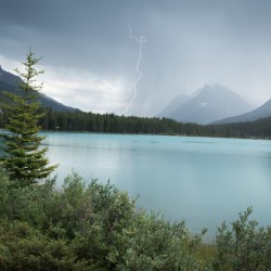 Lightning in the Mountains